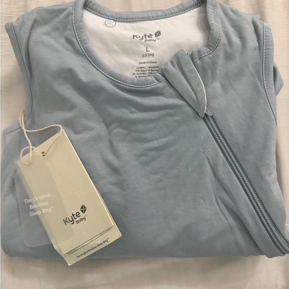 Kyte Baby Bamboo Sleep Bag - .5 TOG in Fog